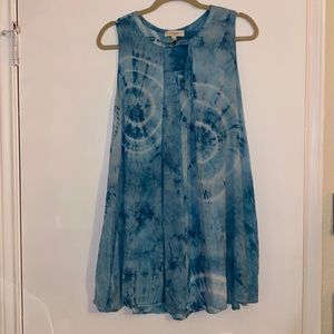 Umgee Blue Tie-Dye Tunic